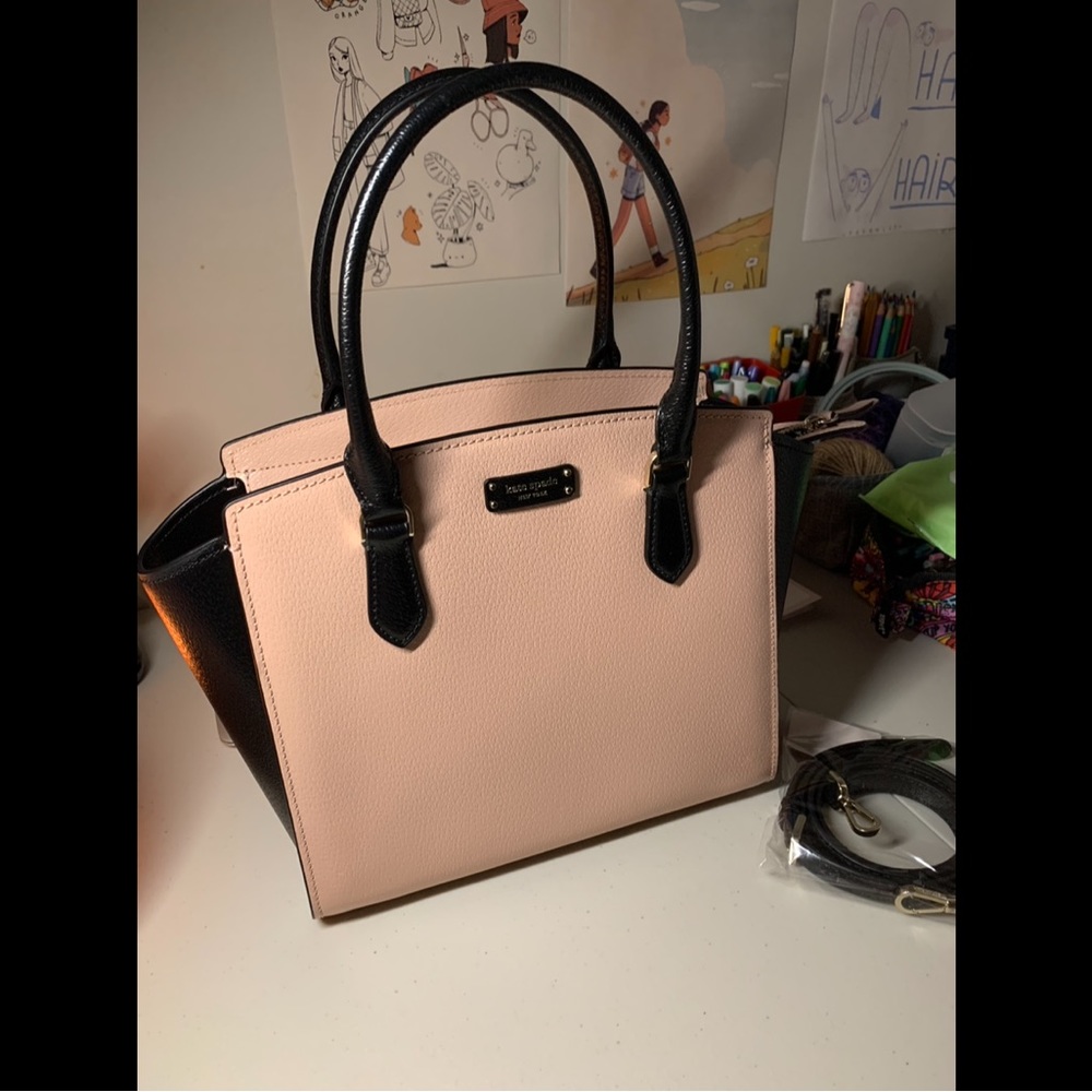KATE SPADE JEANNE LEATHER SATCHEL
